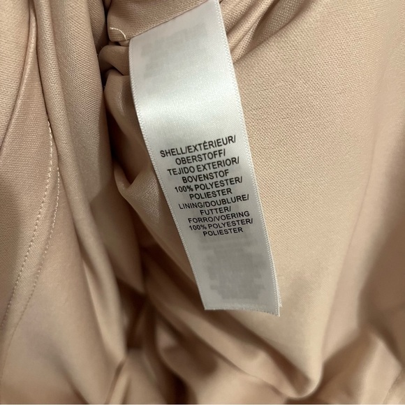 NWT Adrianna Papell Sz 8 Rose Gold Sheath Knee Length Cocktail Dress AP1E204429 - Picture 5 of 5